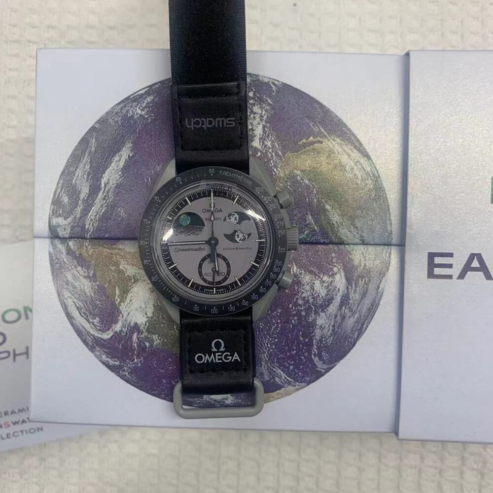 Swatch x Omega Moonswatch Mission To Earthphase Watch